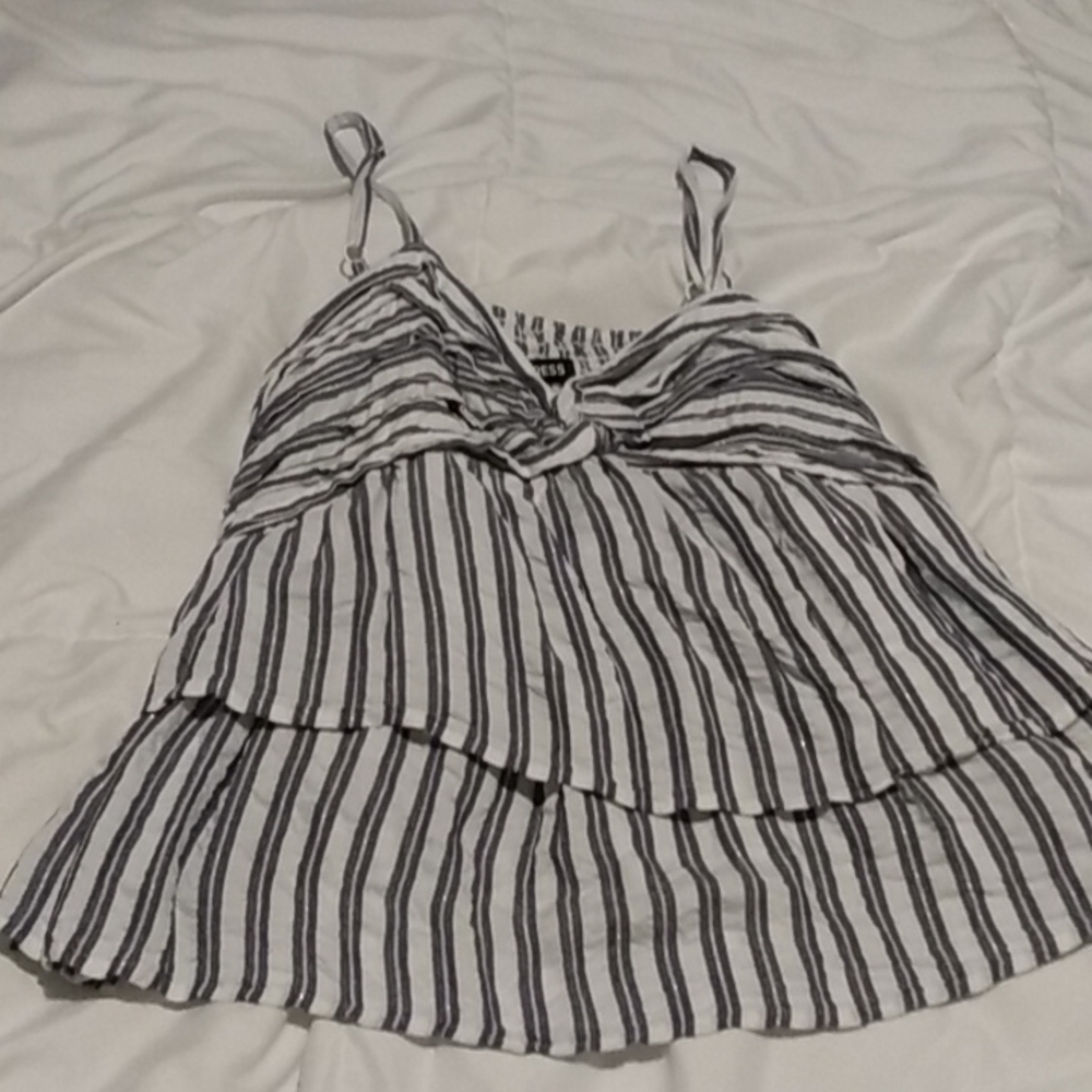 Express Babydoll/crop shirt size Medium